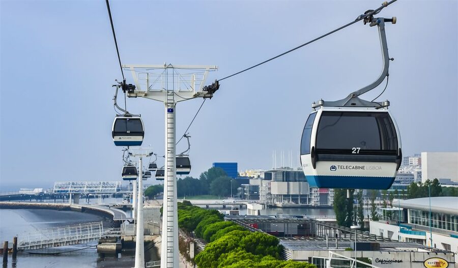 Lisbon: Nations Park Gondola Lift Cable Car Round Trip - A quick flight over Lisbon’s modern riverfront