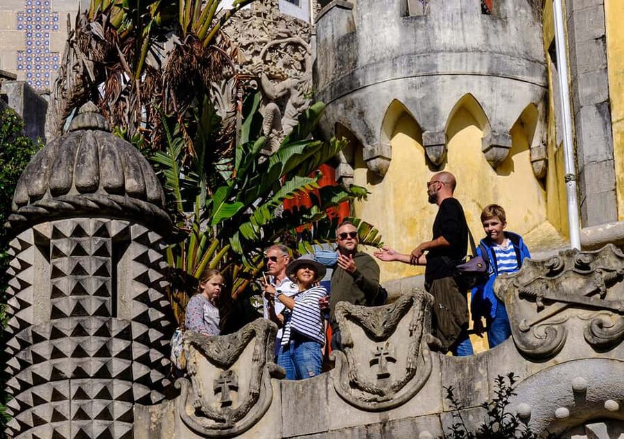Lisbon: Pena Palace, Sintra, Cabo da Roca & Cascais Day Tour - Sintra village: one hour for a taste of the old town