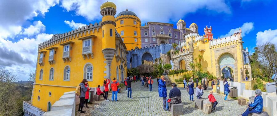 Lisbon: Pena Palace, Sintra, Regaleira, Roca, Cascais Tour - Key points at a glance