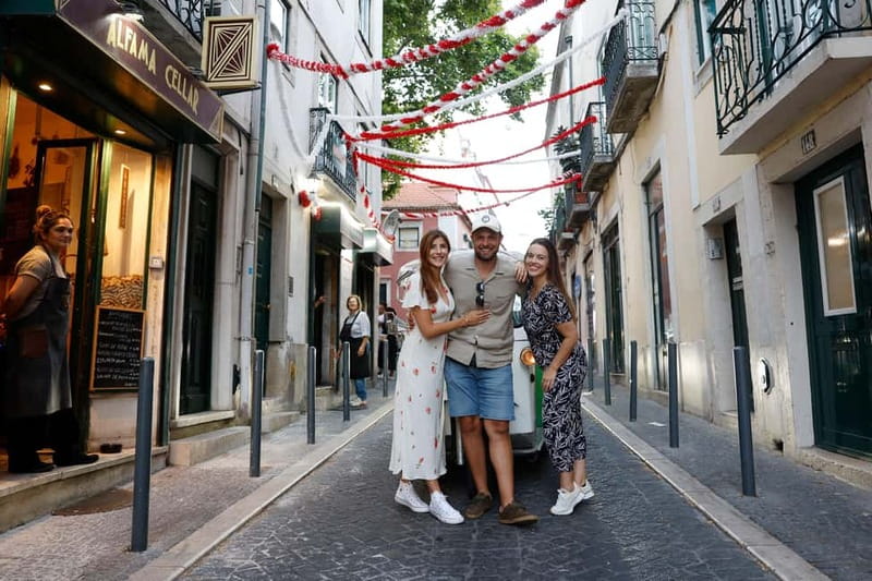 Lisbon: Private Guided Tour by Electric Tuk Tuk - Rossio, the Cathedral, and the first climb
