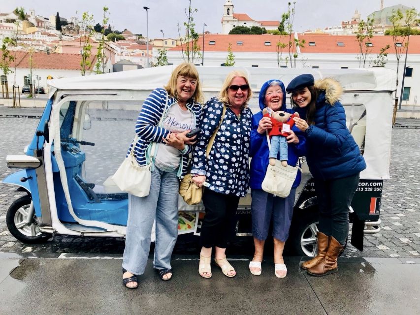 Lisbon: Private Guided Tour of Historical Center by Tuk Tuk - Starting at Rossio Square