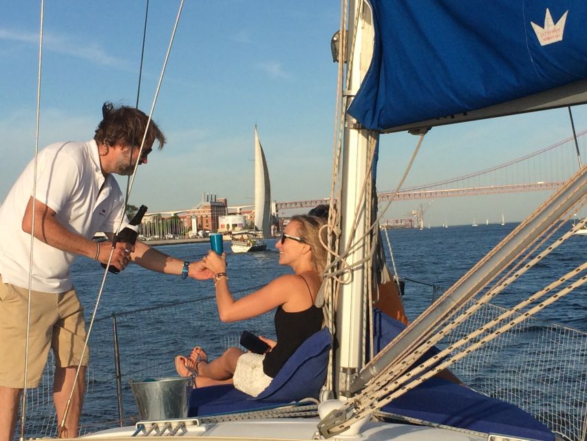 Lisbon: Private Sunset Sailing Tour with Champagne - Lisbon’s waterfront at golden hour