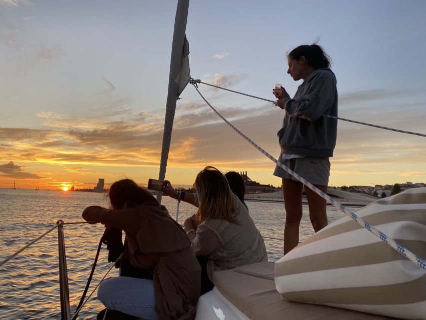Lisbon: Private Tagus River Sunset Cruise on a Luxury Boat - Belém Tower and the Monument to the Discoveries