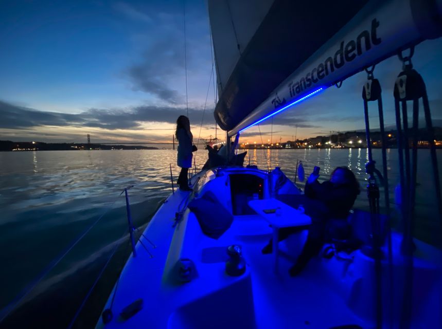 Lisbon: Sailboat Tour w/ Local Guide and Open Bar Green Wine - Almada offers the broadest view back toward Lisbon