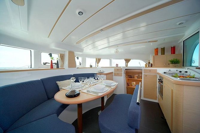 Lisbon Sailing Catamaran Public Cruise with drinks - Cristo Rei on the south bank