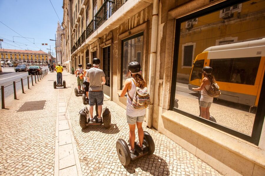 Lisbon: Segway Medieval Tour of Alfama and Mouraria - Lisbon Cathedral closes the old-town loop