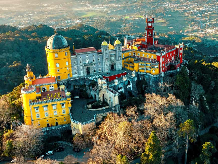 Lisbon: Sintra, Pena Palace, Cabo da Roca, & Cascais Tour - Pena Palace gardens: the best opening act