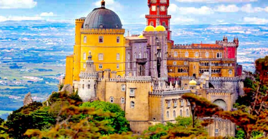Lisbon: Sintra, Pena Palace, Quinta Regaleira, Cascais Tour - Quinta da Regaleira’s Strange and Wonderful Gardens