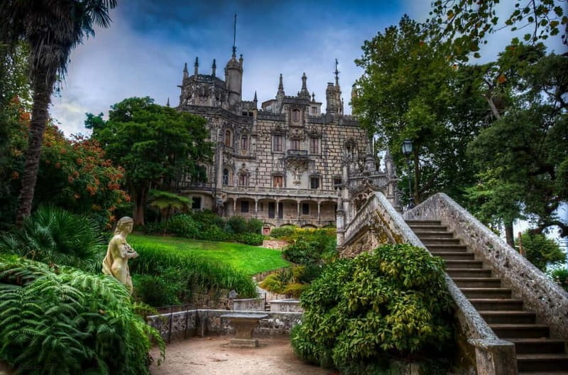 Lisbon: Sintra, Pena Palace, Regaleira & Monserrate Day Trip - Quinta da Regaleira and the famous initiation well