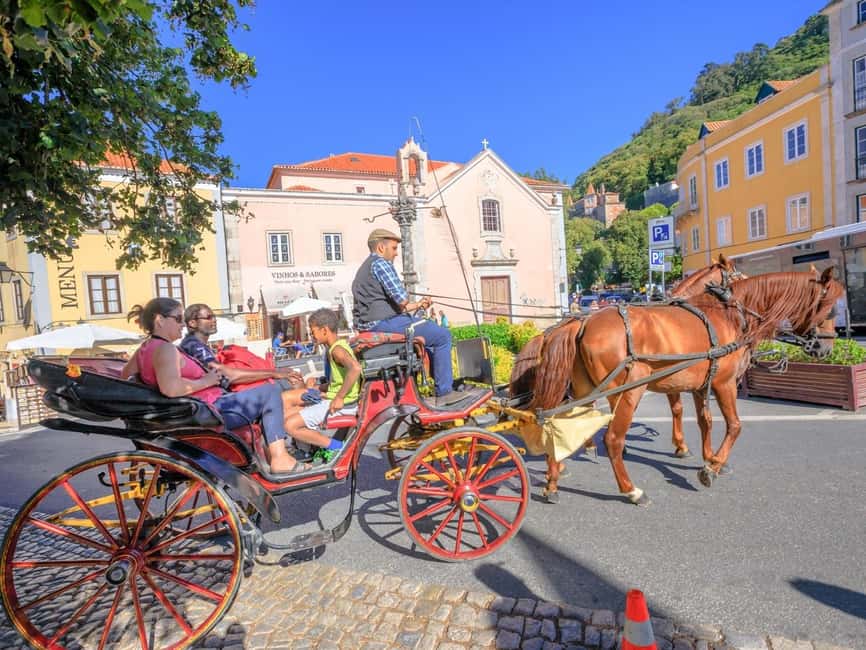 Lisbon: Sintra, Pena, Regaleira, Cabo Roca, Cascais Day Tour - From Lisbon to Sintra in 45 minutes