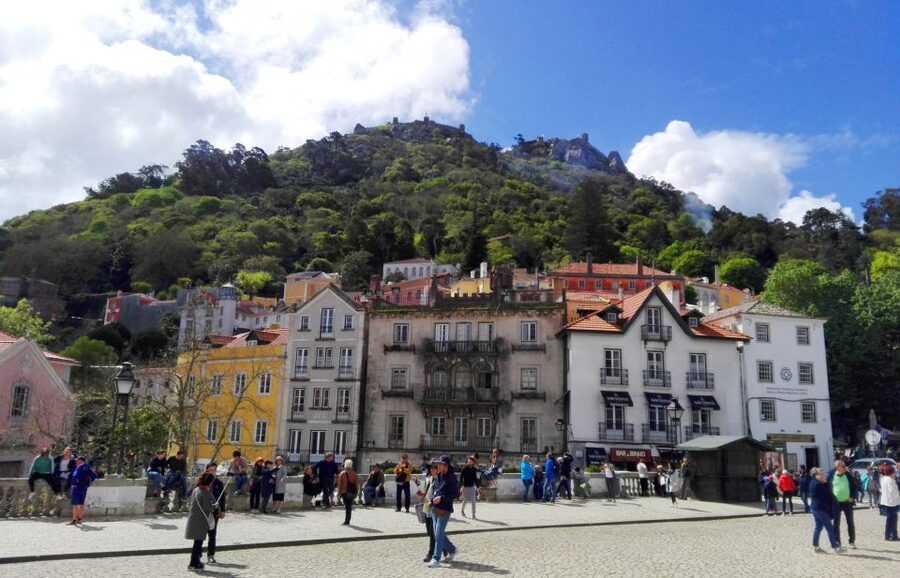 Lisbon: Sintra, Quinta da Regaleira, Cabo da Roca & Cascais - A short walk into Sintra’s historic center