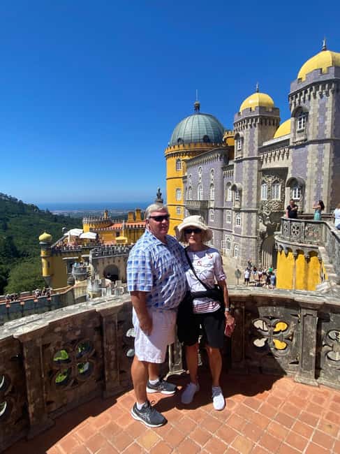 Lisbon: Sintra Tour with Pena Palace and Quinta da Regaleira - Estoril from the road