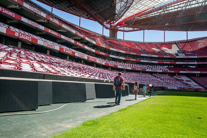 Lisbon SL Benfica Stadium & Museum Tour with Scarf - The live eagles and the virtual stadium experience