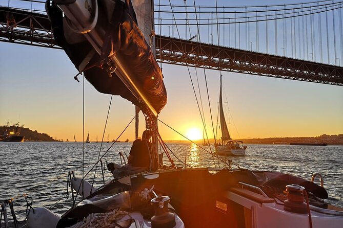 Lisbon Small Group Sunset Sailing 2h Cruise with Drinks Included - Cristo Rei and the two great bridges