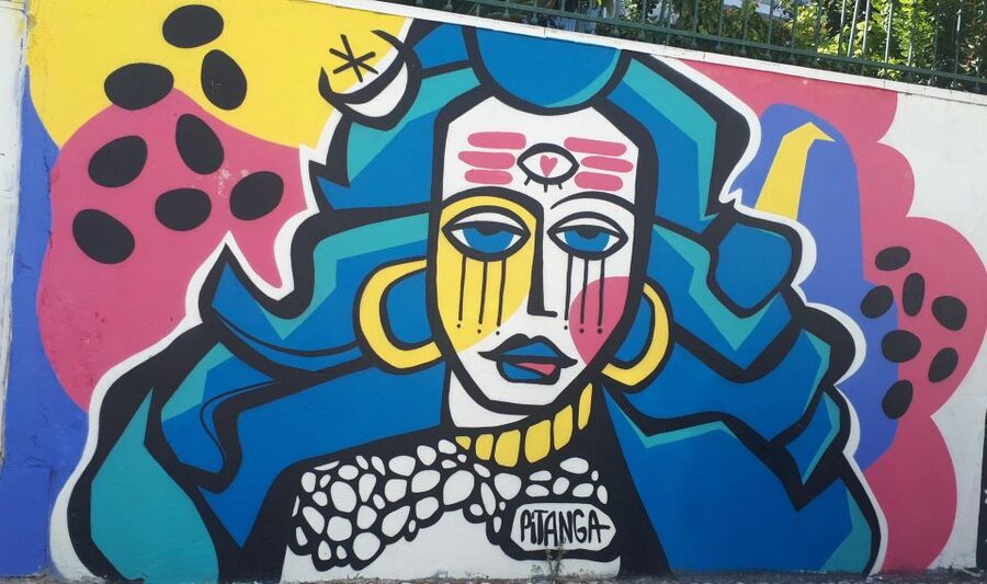 Lisbon Street Art Lovers Walk - Graça: murals, wall fame, and a city view