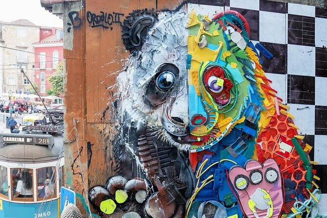 Lisbon Street Art - Private Guided Tour in a Electric Tuk Tuk - Shepard Fairey and Vhils bring politics into the route