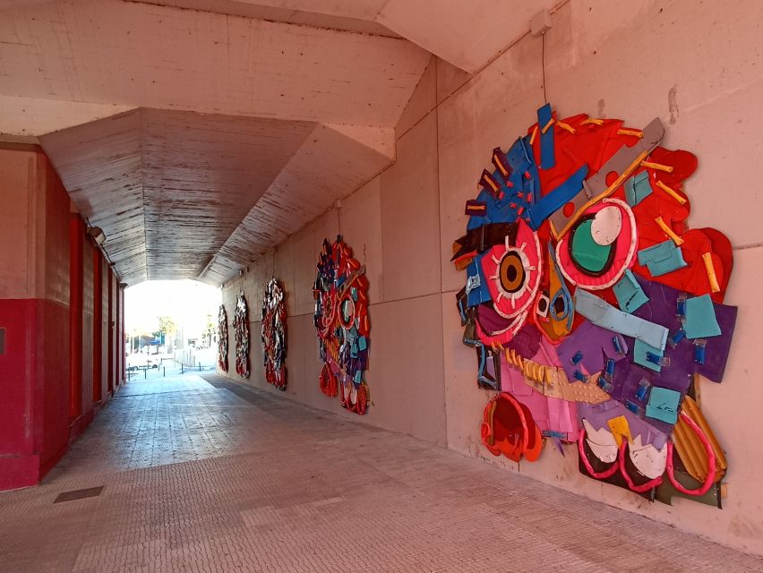 Lisbon: Street Art Tuk Tuk Tour - What a two-hour route feels like