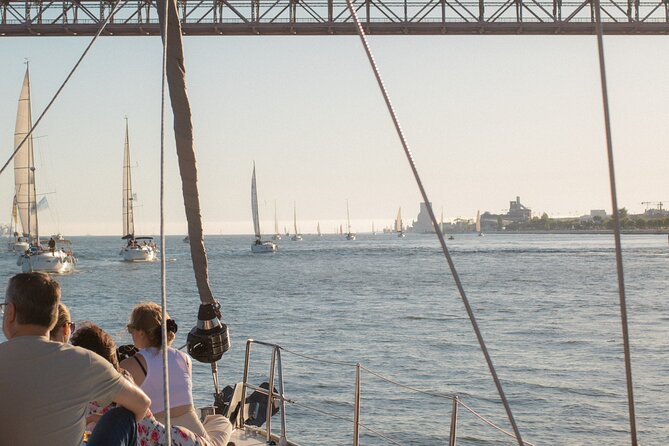 Lisbon Sunset Boat Cruise Tour With Drinks Included - Reaching Belém as the light changes