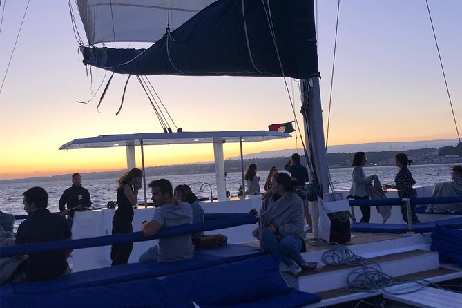 Lisbon Sunset Catamaran Cruise on the Tagus River - Commentary from the skipper, with a small but important caveat