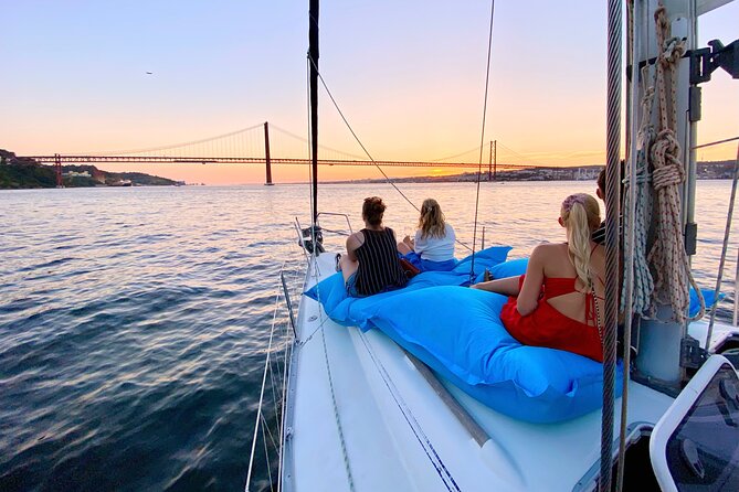 Lisbon: Sunset Tagus River Sailing Tour with Drinks - Praça do Comércio from the river