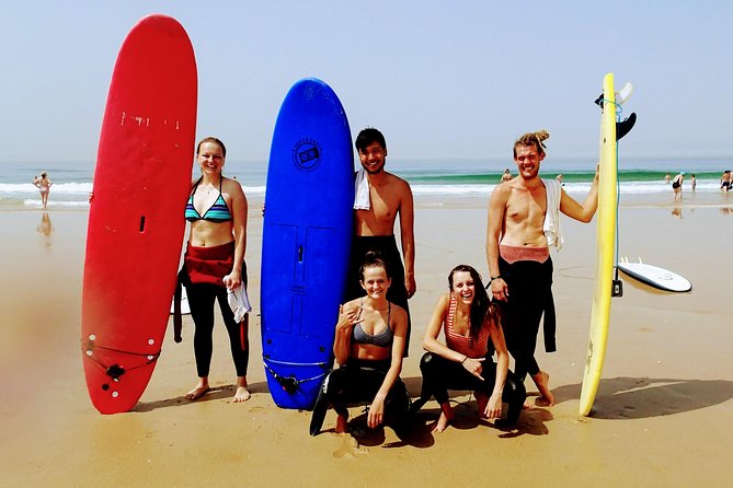 Lisbon Surf Experience - Caparica’s fossil cliffs and changing waves