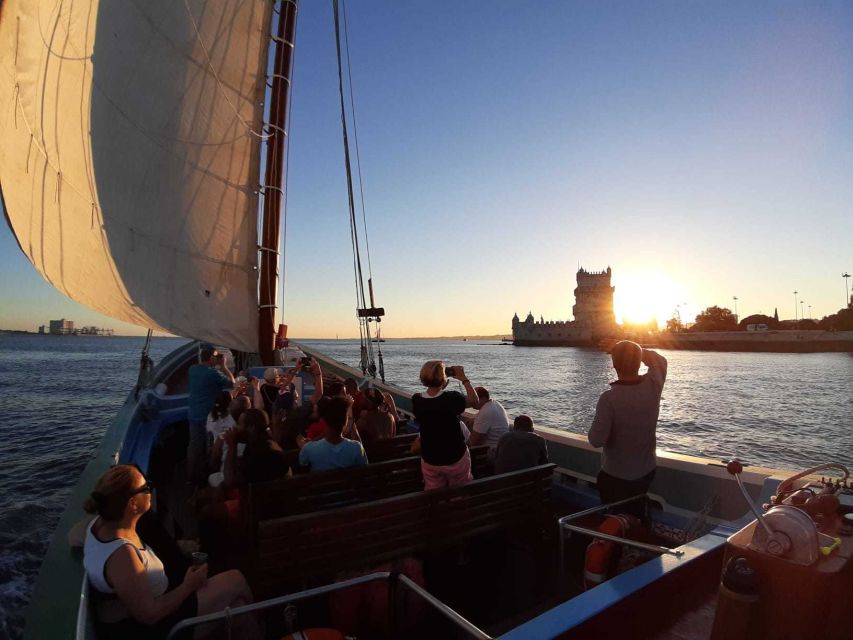 Lisbon: Tagus River Sunset Cruise in a Traditional Vessel - What the $40 price really buys you