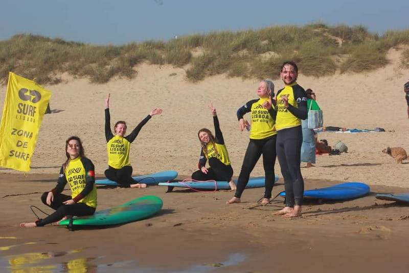 Lisbon: The Surf Instructor - surf lessons with transfer - What the $58 price covers