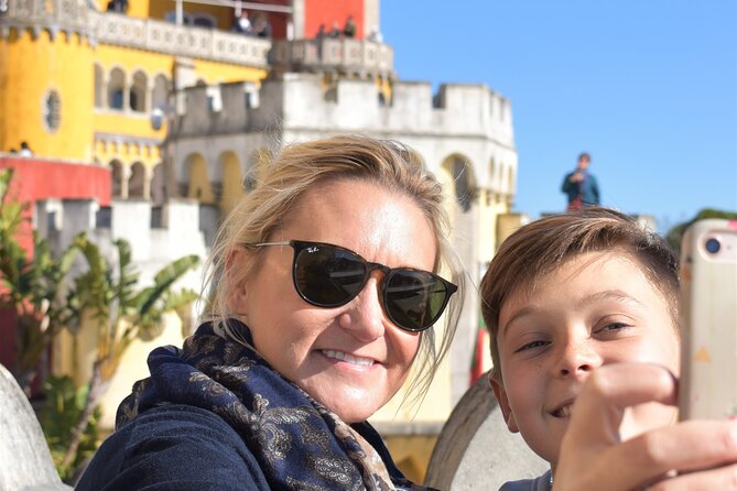 Lisbon to Sintra, Pena Palace, Regaleira & Cascais, small-group - Pena Palace: Sintra’s colorful hilltop showpiece