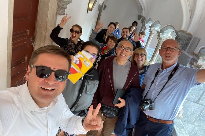 Lisbon to Sintra Pena & Regaleira guided tour in 8pax group - Cascais and Estoril start the day by the sea