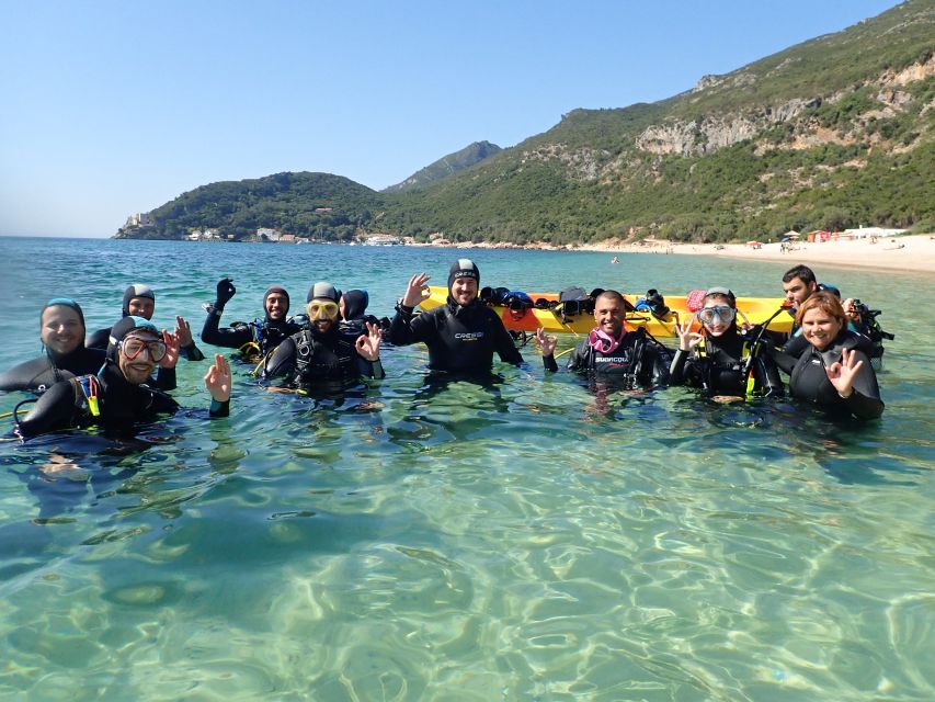 Lisbon: Try Dive in Arrábida Marine Reserve Setubal Sesimbra - Taking the speedboat to the marine park