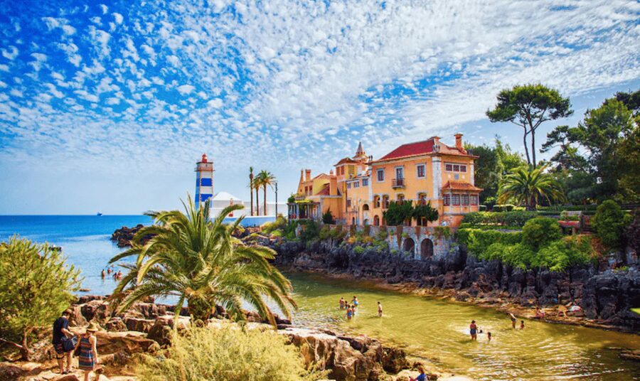 Magical Day Trip: Pena Palace, Sintra, CaboDa Roca & Cascais - Monserrate Palace, a quieter architectural change