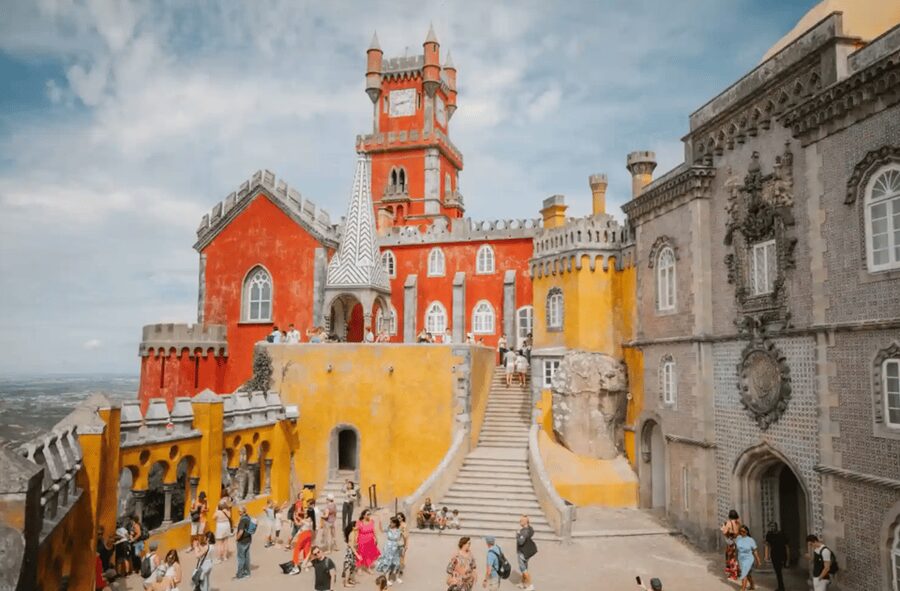 Magical Day Trip: Pena Palace, Sintra, CaboDa Roca & Cascais - Boca do Inferno and the Cascais finish