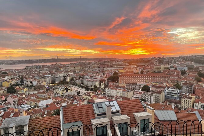 Multicultural Lisbon Walk: Food Tastings, Stories & Live Music - Sunset from Senhora do Monte