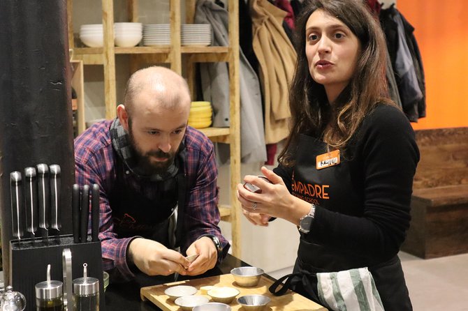 Pastel de Nata Cooking Class in Lisbon - Making the pastry shell and custard