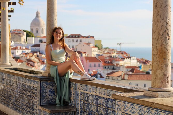 Photoshoot with a Local Professional Photographer in Lisbon - Praça do Comércio and the riverfront opening