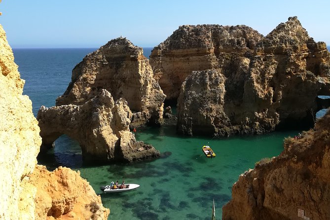Private Algarve: Benagil Caves, Lagos Cliffs & Hidden Beaches - Praia da Marinha, one of the Algarve’s best beaches