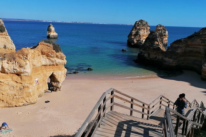 Private Algarve: Benagil Caves, Lagos Cliffs & Hidden Beaches - Praia do Camilo and its 200 steps