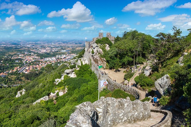 Private Half Day Tour to Sintra and Pena Palace from Lisbon - The Moorish Castle and its stone walls