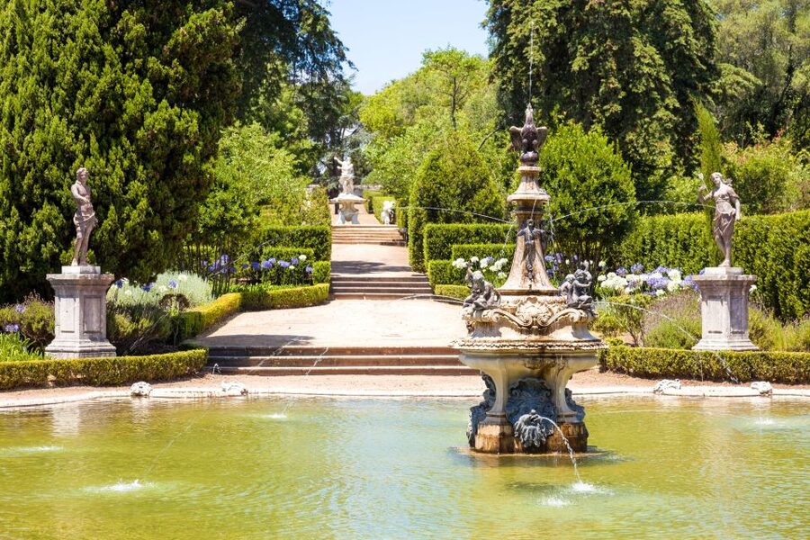 Queluz National Palace & Gardens Ticket - The formal gardens and the tiled canal