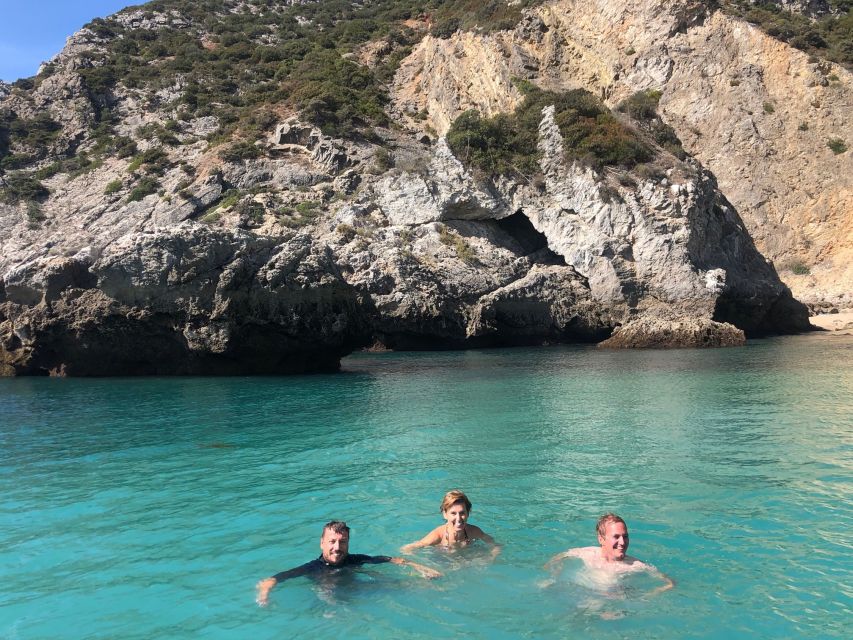 Sesimbra: Arrábida Beaches & Caves Boat Tour with Snorkeling - What $58 gets you