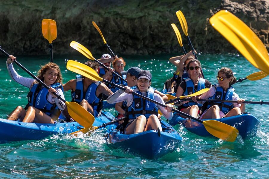 Sesimbra: Arrabida Natural Park & Caves Guided Kayaking Tour - The setting: Sesimbra’s quiet side of the Arrábida coast