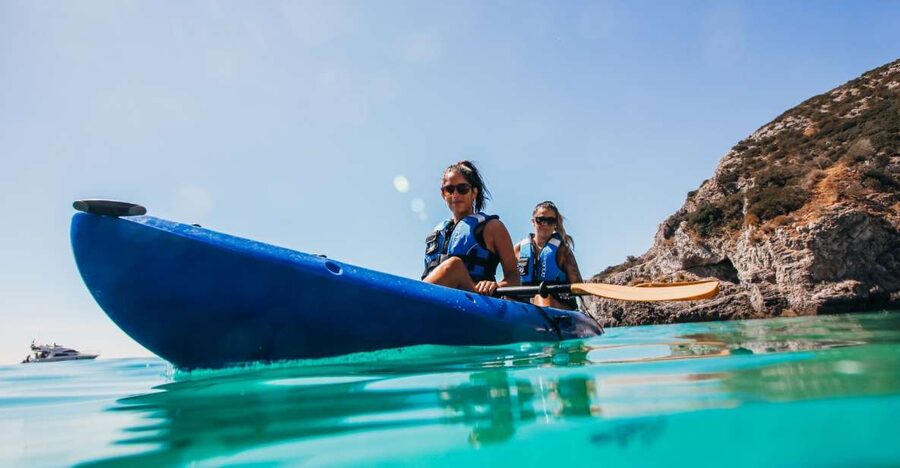 Sesimbra: Arrabida Natural Park & Caves Guided Kayaking Tour - Paddling through Arrábida Natural Park