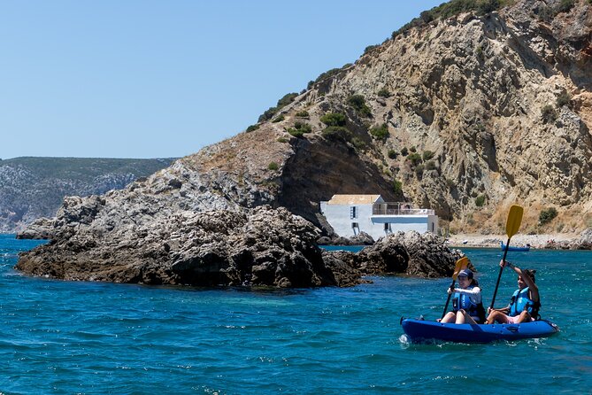 Sesimbra : Guided Kayak Tour in Arrábida Natural Park & Caves - What is included for $42.34
