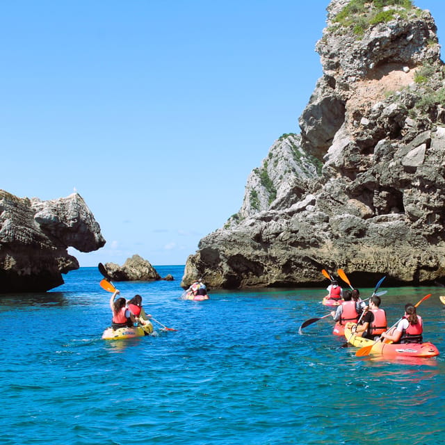 Sesimbra: Ribeiro Cavalo Beach, Caves, & Arrábida Kayak Tour - Key points to know before you paddle