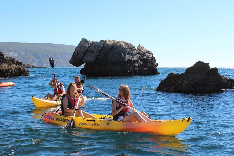 Sesimbra: Ribeiro Cavalo Beach, Caves, & Arrábida Kayak Tour - How difficult is this kayak tour?