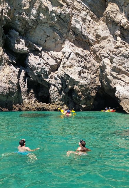 Sesimbra: Secret Bays and Beaches Boat Tour with Snorkeling - Inferno Beach, a shorter stop with dramatic views