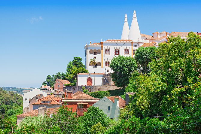 Sintra, Cascais and Estoril Coast with Tickets from Lisbon - Sintra National Palace and its unusual chimneys