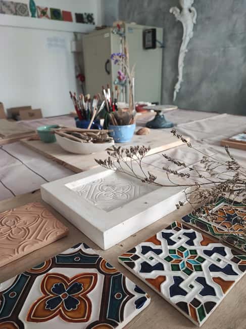 Sintra: Hispanic Moorish Tile Workshop - The Aresta Technique in Plain English