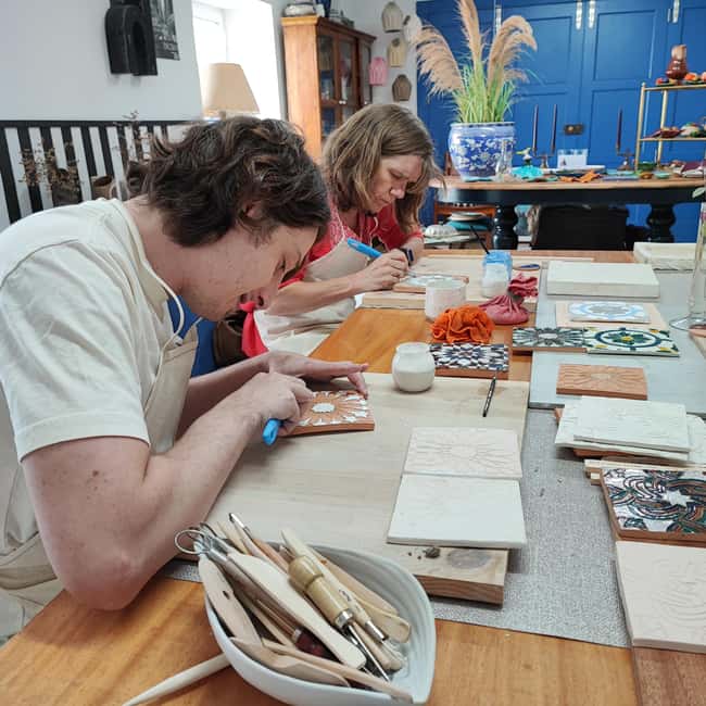 Sintra: Hispanic Moorish Tile Workshop - Choosing a Motif and Living With Your Mistakes