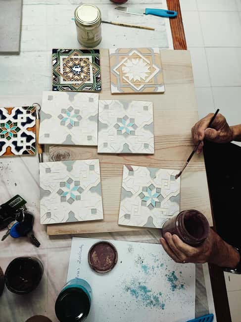 Sintra: Hispanic Moorish Tile Workshop - A Two-Hour Workshop, Step by Step